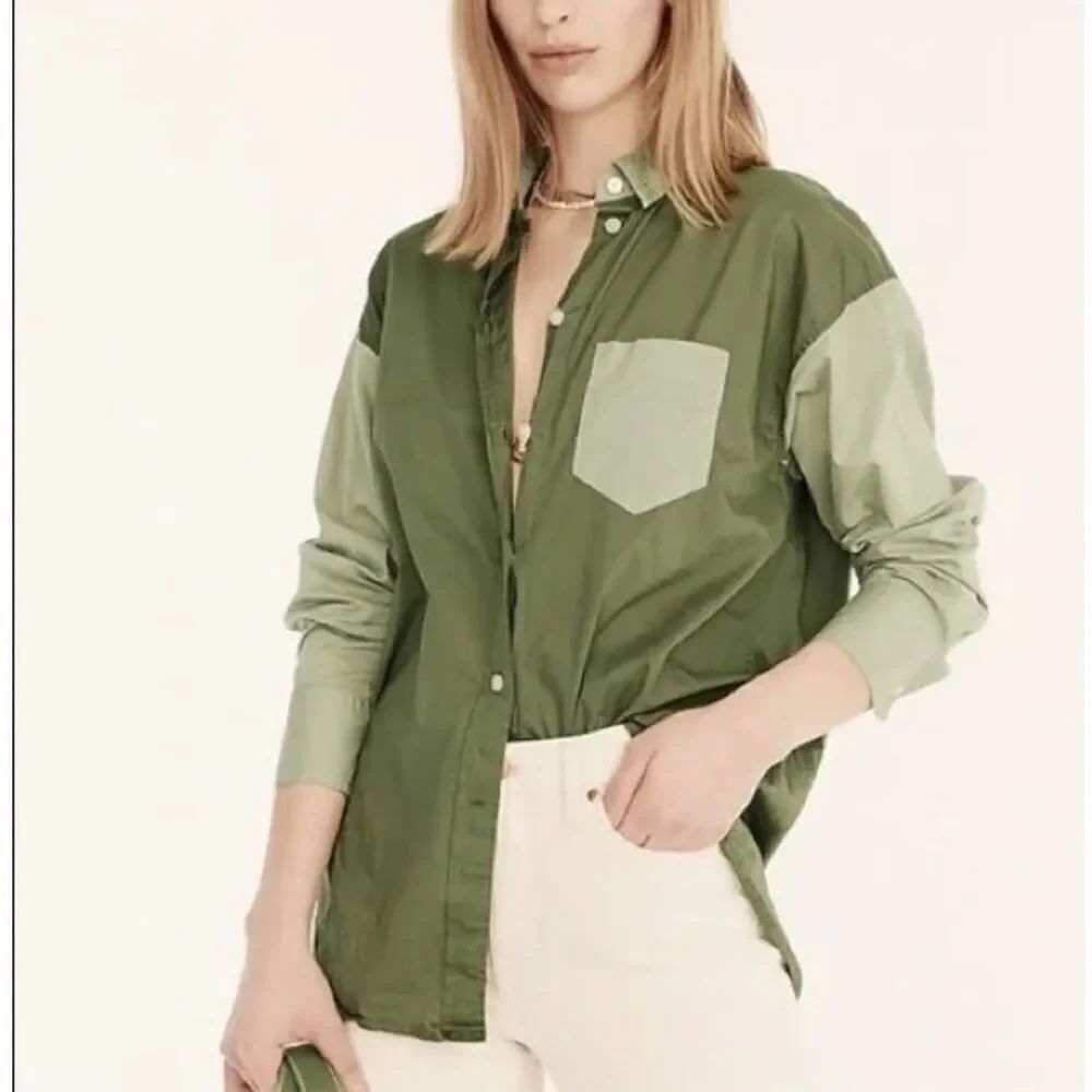 J.Crew Relaxed fit button down shirt